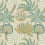 Papel pintado Ravenala Osborne and Little Petrol/gold W7857-01