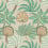 Papel pintado Ravenala Osborne and Little Teal W7857-03