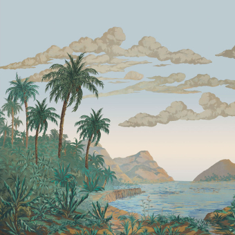 Papeles pintados panorámico Palmier Impérial