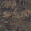 Baharia Wallpaper Casamance Anthracite/Doré 76141222