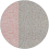 Alfombras Mosaique rond Yo2 Rose dragée MQ3.01.1-FOLLY SOFT-200