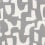 Entrelacs Fabric Casamance Gris 48420342