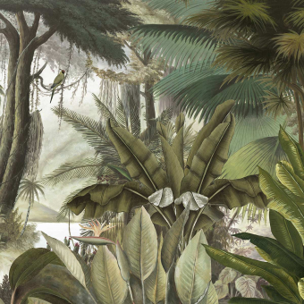 Papeles pintados panorámico Paradis des Tropiques