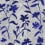 Blooming Damask Wallpaper Tres Tintas Barcelona Blue PL5002-2