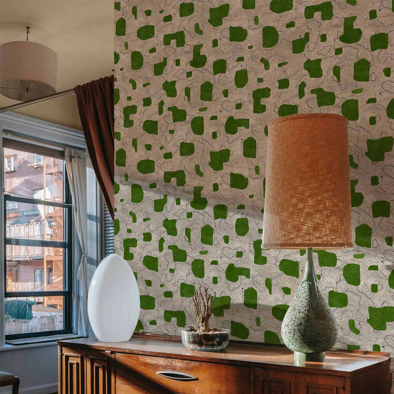 Little Greene Wallpaper Whitehall Pebble — abington dec