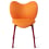 Chaise Dame de Cœur Maison Dada Orange FUR-DDC-CHAIR-ORANGE