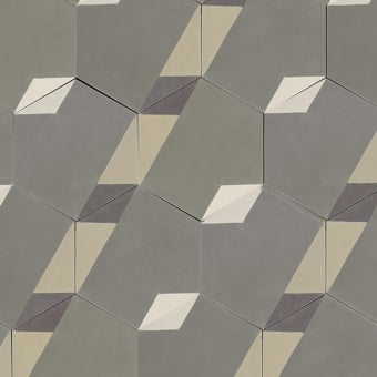 Melipapi Grey cement Tile