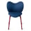 Chaise Dame de Cœur Maison Dada Bleu FUR-DDC-CHAIR-BLEU