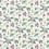 Sizergh Fabric Clarke and Clarke Teal/Berry F1739/03