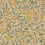 Papel pintado Fruit Morris and Co Blue Gold & Brown DGW1FU103