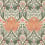 Helena Wallpaper Morris and Co PEACH/TEAL MFRW217361