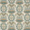 Long Gallery Brocade Fabric Zoffany Teal/Gold ZSUF333389