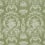 Arabesque Silk Fabric Zoffany Pale Olive ZSUF333387