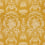 Arabesque Silk Fabric Zoffany Tigers Eye ZSUF333388