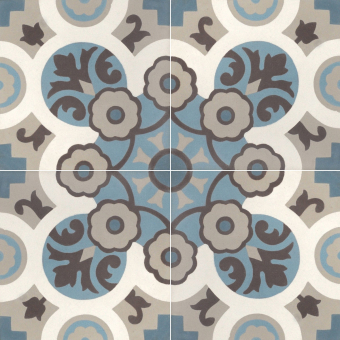 Rose cement Tile