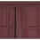 Boiseries Haussmann Panel Koziel Lie de vin DPH038EU