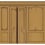 Boiseries Haussmann Panel Koziel Muscade DPH028P