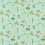 Woodland Chorus Outdoor Fabric Sanderson Sky blue/Multi DLUM226937