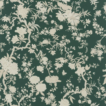 Tea House Floral Outdoor Fabric