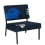 Babylone Armchair Babel Brune Blue O2BL