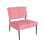 Elios Armchair Babel Brune Rouge & Rose O2EL2