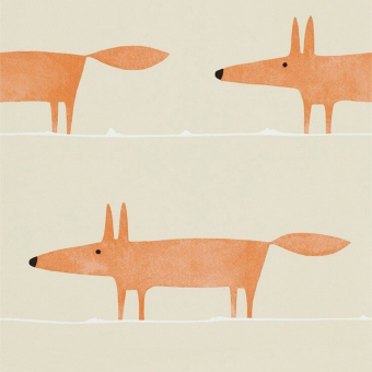 Papier peint Mr Fox