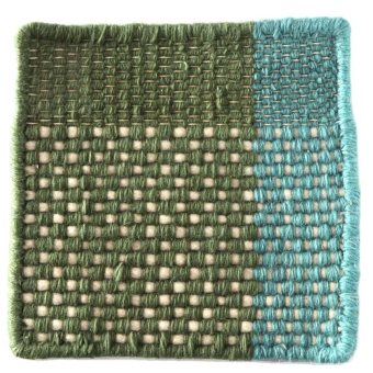 Teppich Tres Texture Green