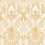 Pineapple Damask Wallpaper Rifle Paper Co. Gold RF7482