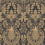 Pineapple Damask Wallpaper Rifle Paper Co. Black RF7483