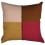 Coussin Centon Maison Casamance Terre de sienne grenat CO47903+CO45X45PES