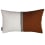 Coussin Rime Maison Casamance Nacre terre de sienne CO48001+CO30X50PES