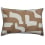 Coussin Entrelacs Maison Casamance Tabac CO49002+CO40X60PES