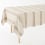 Mantel Canyon Charvet Editions Blanc nappe_blanc_150