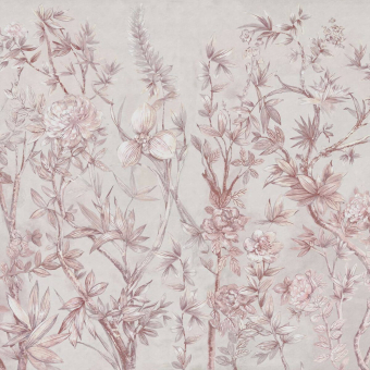 Silk Floral Panel