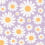 Dashing Daisies Panel Rebel Walls Lilac R19582