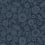 Carta da parati Camille Blossom York Wallcoverings Indigo LM5396