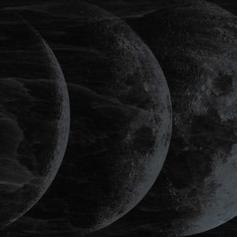 Panoramatapete Moon