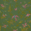 Hummingbirds Wallpaper Cole and Son Fuchsia on Racing Green 124/1005