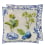 Cojín Kawana linoen Designers Guild Cobalt CCDG1584