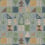 Potato Print Wallpaper GP & J Baker Blue BW45139.6