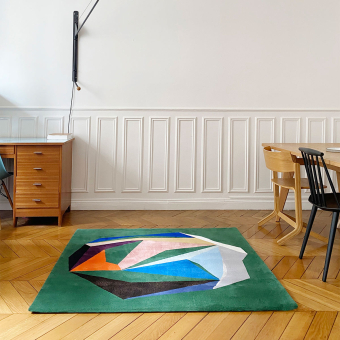 Meteoritis By Alexandra Roussopoulos Rug