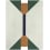 Suprematisme Vert By Aurelia Paoli Rug Pinton Vert F2-035B