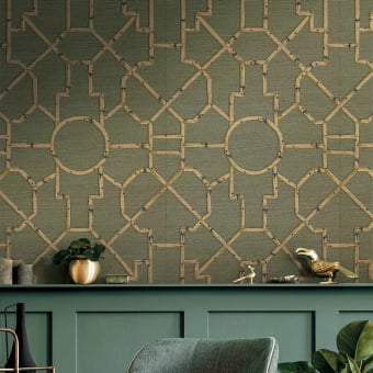 Baldwin Bamboo Grasscloth Wall Covering