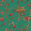 Chinoise Exotique Silk Wall Covering Jannelli & Volpi Petrol 26029