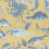 Carta da parati Mikonos Jannelli & Volpi Blue and Yellow 26051