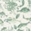 Papier peint Mikonos Jannelli & Volpi Green and Eggshell 26049