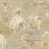 Sea of Trees Gold Silk Wall Covering Jannelli & Volpi Gold 26034