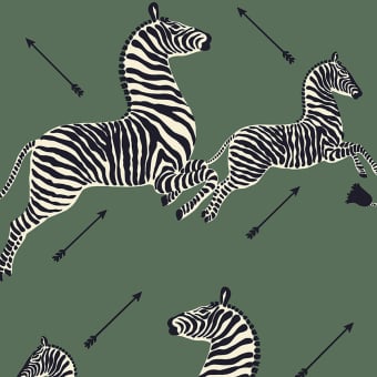 Papel pintado Zebras