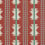 Chimayo Fabric Osborne and Little Terracotta/Teal F7954-01