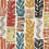 Totem Fabric Osborne and Little Charcoal/Terracotta F7950-01